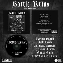 Battle Ruins - IV.XIII.MMXIX CD (lim 250, 6 panel digipack, 3 bonus tracks) 