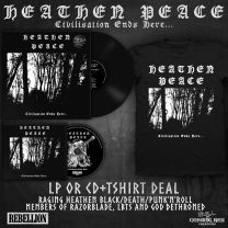 Heathen Peace -  LP OR CD + T-SHIRT DEAL