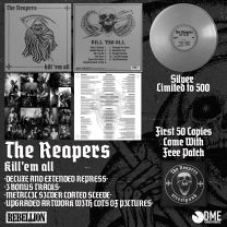 Reapers, The - Kill 'Em All (extended version) LP (lim 500, silver, bonus tracks, patch) 
