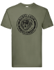 Rebellion Records - logo T shirt ARMY GREEN