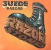 Suede Razors ‎– Razor Stomp 12" (Yellow & Orange w/ White, Grey, & Blue Splatter Vinyl)