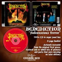 Benediction - Subconsious Terror CD (2026RP, Super Jewel Box) PRE-ORDER 11 DEC