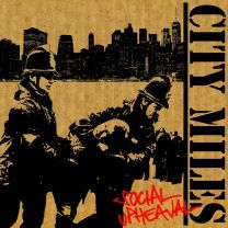 City Miles – Social Upheaval LP (Oxblood / Brown Mix Vinyl)