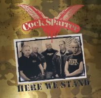Cock Sparrer – Here We Stand LP 50th anniversary (Gold Sleeve, Black vinyl, 180 gram)