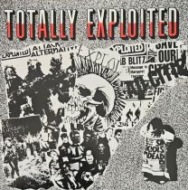 The Exploited ‎– Totally Exploited LP (red)