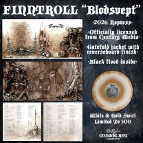 Finntroll – Blodsvept LP Gatefold (2026RP, lim 500, Gold/white swirl) PRE-ORDER 25/09