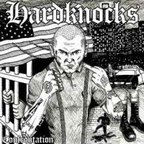 Hardknocks ‎– Confrontation 7" EP (Oxblood, handnumbered)