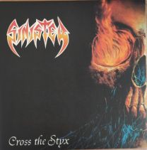 Sinister – Cross The Styx LP (Beer/Gold with heavy Blue and Orange splatter Vinyl)