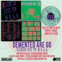 Demented Are Go - Kicked Out Of Hell LP Gatefold (2025rp, lim 500, SMOKE) 