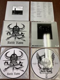 Battle Ruins - s/t LP PIC  (2025, lim 300, Pic LP) 