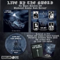 Live By The Sword - The Pagan Pantheon CD + free patch (LIM 300, 8 panel digipack) 