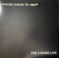 4 Skins, the ‎– From Chaos To 1984 (The 4 Skins Live) LP (Red Vinyl)