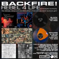 Backfire - Rebel 4 Life (Extended edition) LP Gatefold (2025RP, 2 clrs, Lim 500, 4 bonus tracks) 