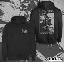 Battle Ruins - Cold Iron Death HOODED SWEATER (official band merch)