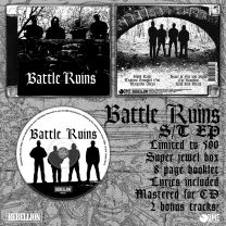Battle Ruins - s/t EP CD (lim 500, super jewel box, 2 bonus tracks)