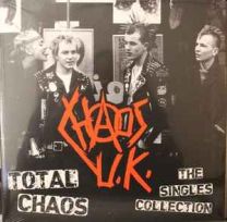 Chaos UK ‎– Total Chaos -The Singles Collection LP Gatefold