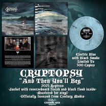 Cryptopsy - And Then You'll Beg LP (2025RP, lim 500, blue smoke) 
