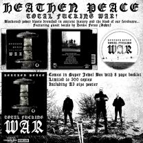 Heathen Peace - Total Fucking War CD (lim 300, super jewel box) PRE-ORDER 8TH MAY