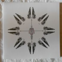 Mörk Gryning ‎– Pieces of Primal Expressionism LP Gatefold (Crystal Clear Vinyl)