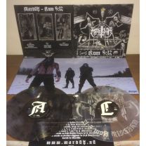 Marduk ‎– Rom 5:12 2LP Gatefold (Clear with Black Marble Vinyl)