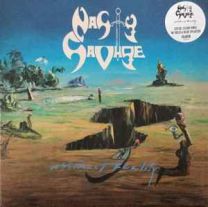 Nasty Savage ‎– Abstract Reality 12" (Clear with Gold and Blue Splatter Vinyl)