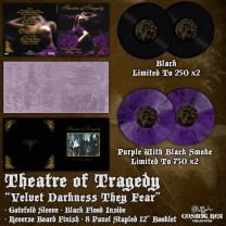 Theatre Of Tragedy - Velvet Darkness They Fear 2LP (2024 RP, lim 1000, 2 clrs, booklet) 