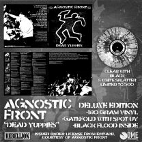 Agnostic Front - Dead Yuppies LP DELUXE (Lim 500, 2 clrs, 180 gr, spot uv) PRE-ORDER 27/05