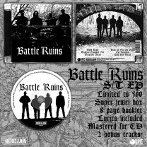 Battle Ruins - s/t EP CD (lim 500, super jewel box, 2 bonus tracks) PRE-ORDER 22/03