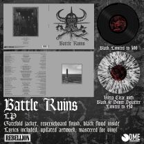 Battle Ruins - s/t LP Gatefold (lim 750, 2 clrs, 45rpm) 