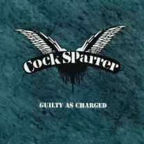 Cock Sparrer - Guilty As Charged LP (Aqua Blue & Electric Blue ‘Cloudy’ Vinyl)