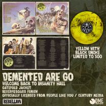 Demented Are Go - Welcome Back To Insanity Hall LP Gatefold (2025RP, LIM 500, CLRD) PRE-ORDER 28/03