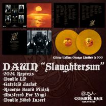 Dawn - Slaughtersun 2LP Gatefold (2024RP, lim 500, citrus yellow) 