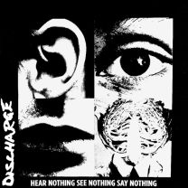 Discharge ‎– Hear Nothing See Nothing Say Nothing LP Gatefold (White Vinyl)