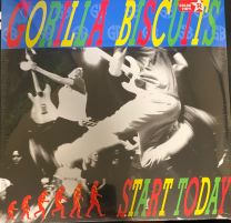 Gorilla Biscuits ‎– Start Today LP (Yellow Vinyl) (US Import)