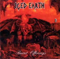 Iced Earth ‎– Burnt Offerings 2LP Gatefold (Red [Translucent]/Black/White Splatter Vinyl)