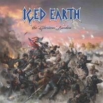Iced Earth ‎– The Glorious Burden 2LP Gatefold (Orange [Opaque] With Blue Splatter Vinyl)