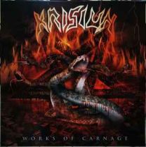 Krisiun ‎– Works Of Carnage LP (Transparent Red Vinyl)