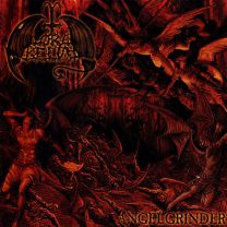Lord Belial ‎– Angelgrinder LP Gatefold (Clear/Red Splatter Vinyl)