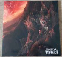 Naglfar ‎– Teras LP Gatefold (Clear Milky w/ Red & Orange Splatter Vinyl)