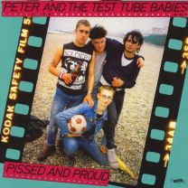 Peter And The Test Tube Babies ‎– Pissed And Proud LP (Blue Vinyl)