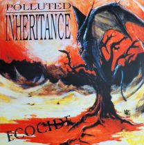 Polluted Inheritance ‎– Ecocide LP (Orange/Black [Darkhell] Marbled Vinyl)