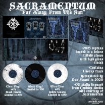 Sacramentum - Far Away From The Sun LP TRIFOLD (2025RP, lim 1000, 3 clrs) PRE-ORDER 10/10