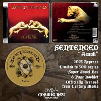Sentenced - Amok CD (2025rp, lim 500, super jewel box) PRE-ORDER 19/09