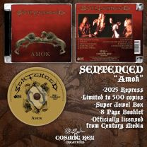 Sentenced - Amok CD (2025rp, lim 500, super jewel box) PRE-ORDER 19/09