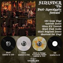 Sinister - The Post-Apocalyptic Servant LP (2021, lim 500) PRE-ORDER 08 JAN 2022 