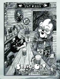 Strig:Oi! #2 zine feat Live By the Sword, The Uncouth and more (90 pages, incl poster and sticker)