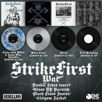 StrikeFirst - War LP (lim 1000, 3 clrs) PRE-ORDER 24 JUNE