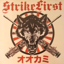 StrikeFirst ‎– Wolves 12" (Clear With Black & Red Splatter Vinyl)