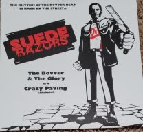 Suede Razors ‎– The Bovver & The Glory B/W Crazy Paving 7"