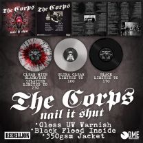 The Corps -  Nail It Shut LP Deluxe (Lim 500, 3 clrs) 